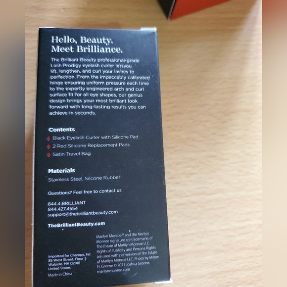 5Pk Brilliant Beauty Eyelash Curler& 1 Kristofer Buckle Loose Translucent Powder - Picture 9 of 12